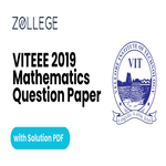 VITEEE 2019 Question Paper with Answer Key PDF for Maths ZPYP